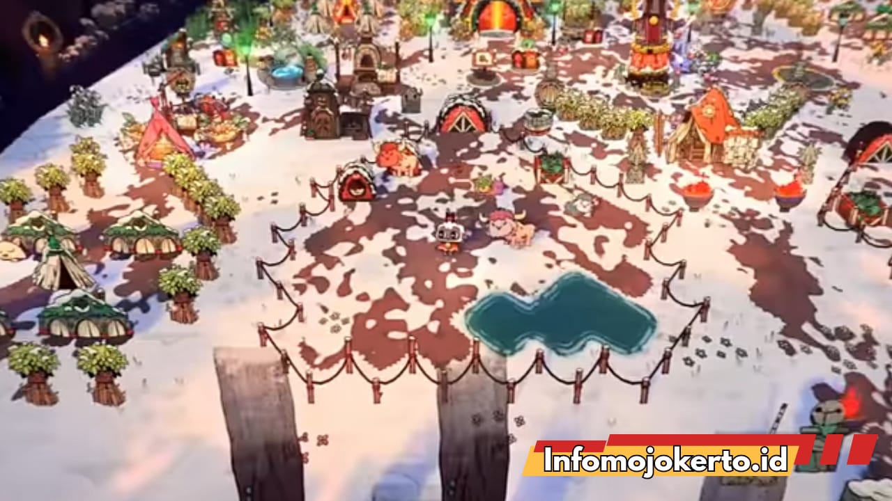 gambar : Cult of the Lamb Woolhaven Gameplay