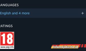 Gambar : Steam Age Rating