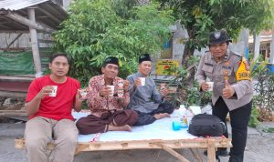 Foto : Dokumntasi Mas Bhabin Ngopi Bareng Warga