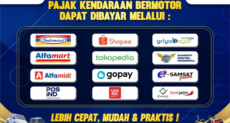 Gambar : Bayar Pajak Kendaraan Kini Bisa Lewat Indomaret hingga GoPay