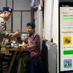 Foto : Dokumentasi Bhabinkamtibmas Lamongan Hadir Bantu Warga Kesulitan Ekonomi